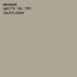 #B0A696 - Taupe Gray Color Image
